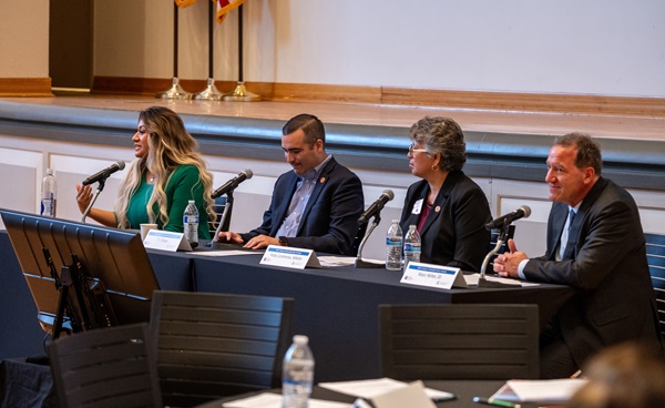 State of Telehealth Arizona panel included State Rep. Alma Hernandez, State Sen. T.J. Shope and State Rep. Patty Contreras with moderator University of Arizona Law Dean Marc Miller, JD.