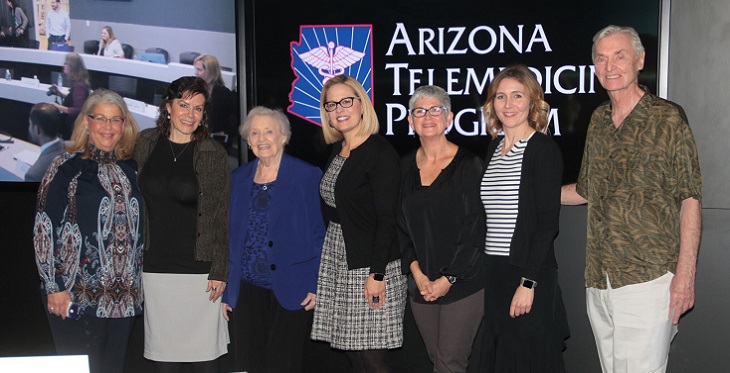 Congresswoman Sinema, CBWW program staff and friends of the program.