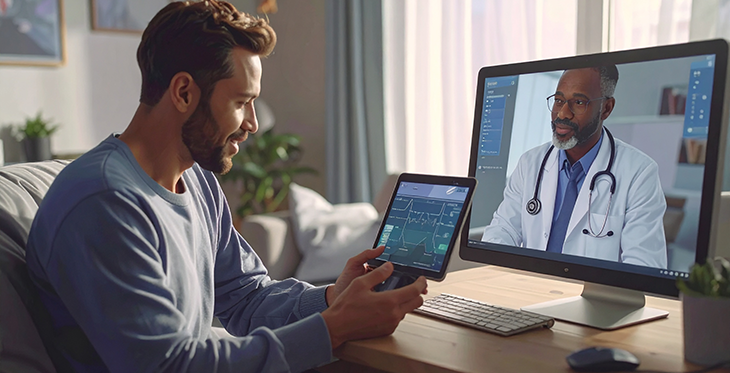 Image Depicting Remote Patient Monitoring