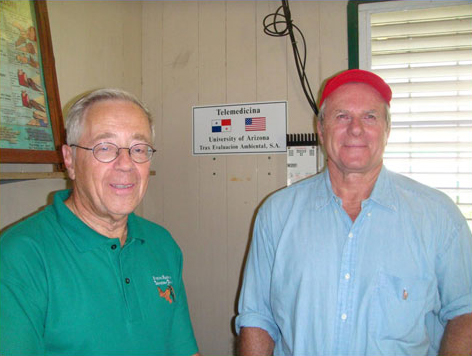 Dr. Weinstein & Senator Burns in Panama